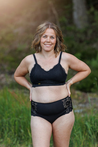 Careless Mid Waist Mid Waist - Black Onyx