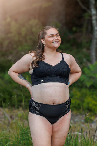Careless Mid Waist Mid Waist - Black Onyx