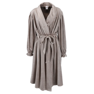 Careless Morgenkåpe Fluffy Morgenkåpe - Beige