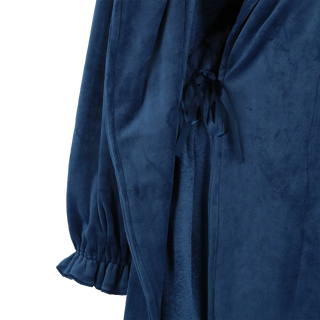 Careless Morgenkåpe Fluffy Morgenkåpe - Mørk blå