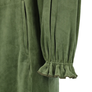 Careless Morgenkåpe Fluffy Morgenkåpe - Mørk grønn