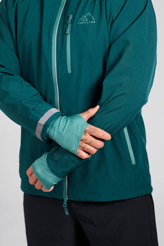 Careless Mylla 2 Layer Shell Jacket Man - Teal