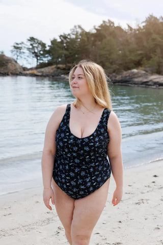 Careless Rhodos badedrakt - Svart - Secret garden