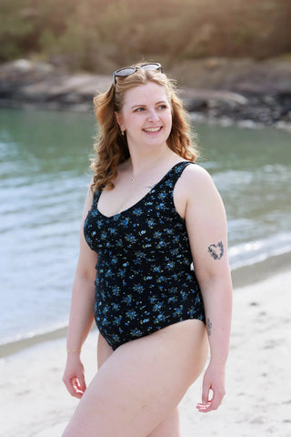 Careless Rhodos badedrakt - Svart - Secret garden