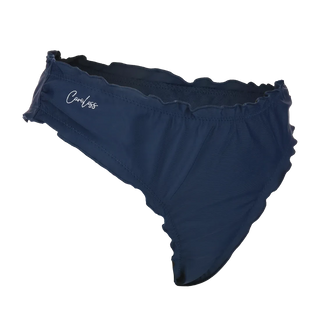 Careless Ruffles bikini string - Mørkeblå