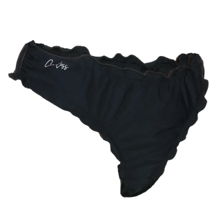 Careless Ruffles bikini string - Svart