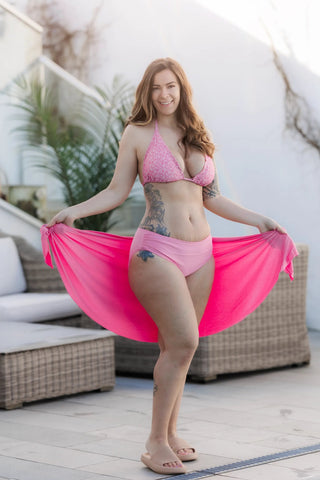 Careless Sarong Oneseize Sardinia Sarong - Lyserosa