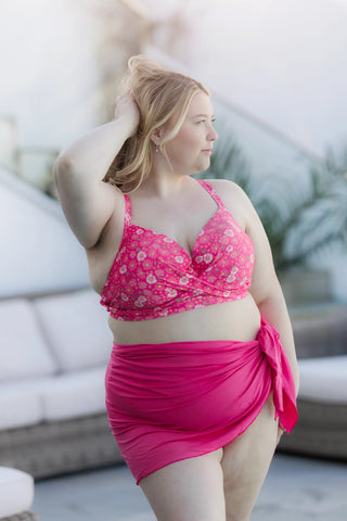 Careless Sarong Oneseize Sardinia Sarong - Rosa