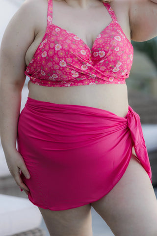 Careless Sarong Oneseize Sardinia Sarong - Rosa