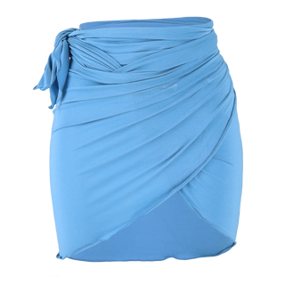 Careless Sarong Onesize Sardinia Sarong - Lyseblå