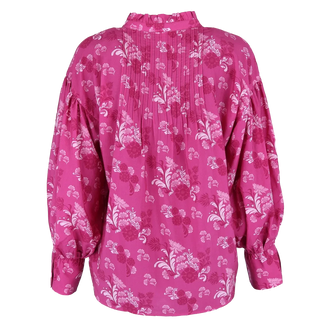 Careless Skjorte Festskjorte - Pink Floral