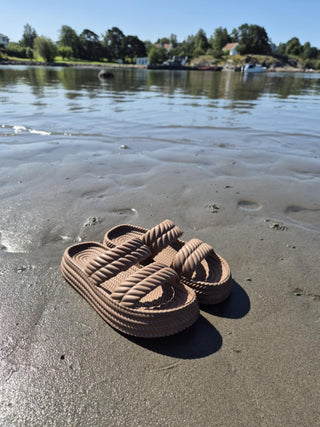 Careless Sko Sara Flops - Beige