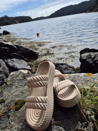 Careless Sko Sara Flops - Beige