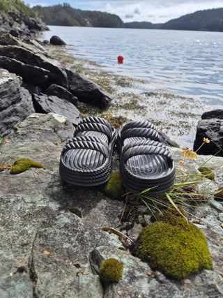 Careless Sko Sara flops - Svart