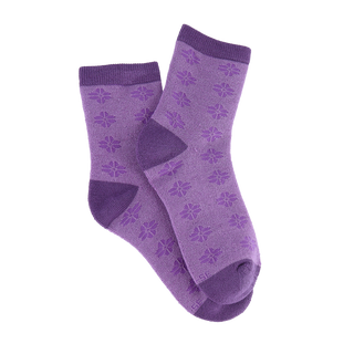 Careless Sokker Maria Ullsokker 2pk - African Violet/Chinese Violet