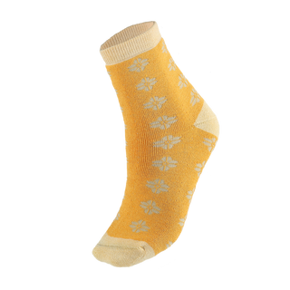 Careless Sokker Maria Ullsokker 2pk - Mellow Yellow/Samoan Sun