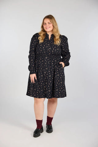 Careless Solveig kjole - Svart