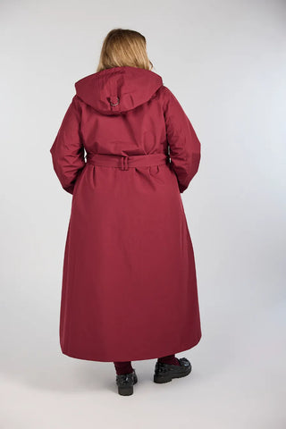 Careless Sonja regnjakke - Burgundy