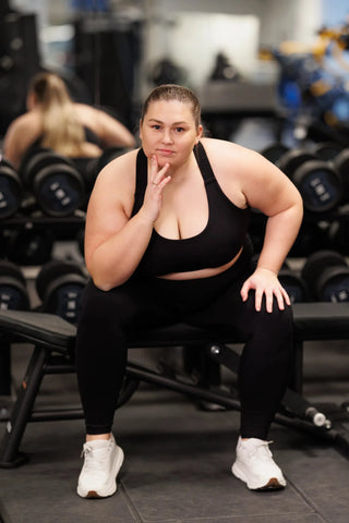 Careless Sports-BH Active sports bra - Black