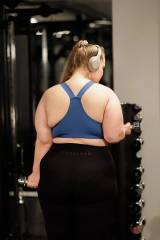 Careless Sports-BH Active sports bra - Blue