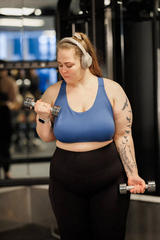 Careless Sports-BH Active sports bra - Blue