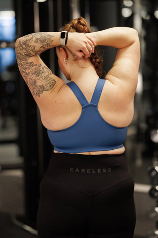 Careless Sports-BH Active sports bra - Blue
