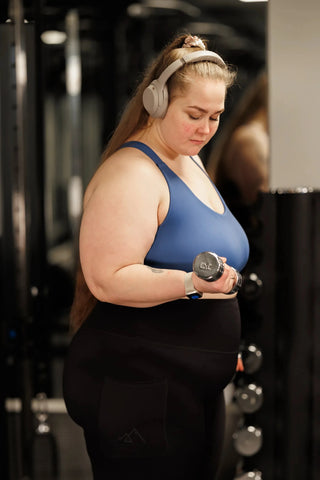 Careless Sports-BH Active sports bra - Blue