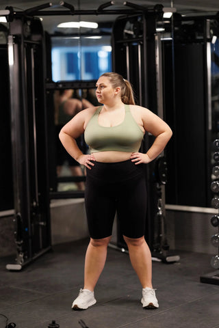 Careless Sports-BH Active sports bra - Green