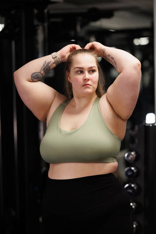 Careless Sports-BH Active sports bra - Green