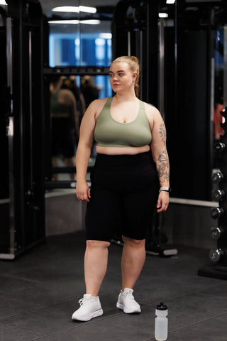 Careless Sports-BH Active sports bra - Green