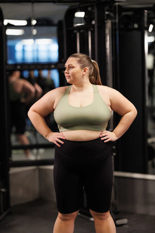 Careless Sports-BH Active sports bra - Green