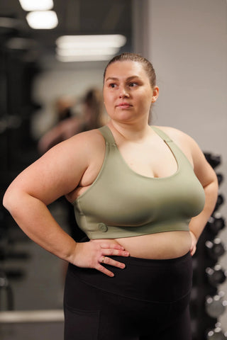 Careless Sports-BH Active sports bra - Green