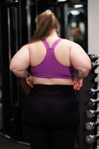 Careless Sports-BH Active sports bra - Violet