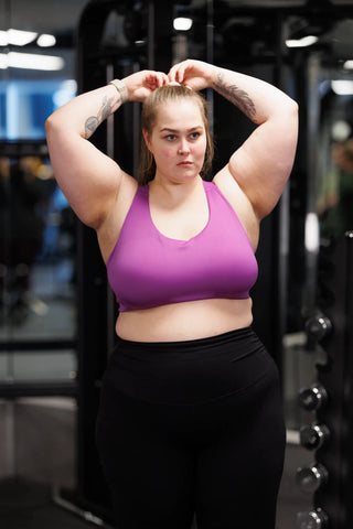 Careless Sports-BH Active sports bra - Violet