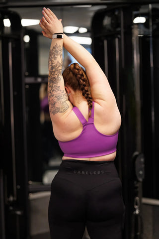 Careless Sports-BH Active sports bra - Violet