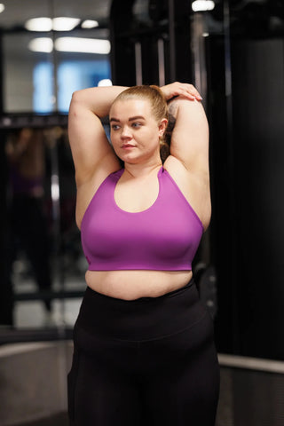 Careless Sports-BH Active sports bra - Violet