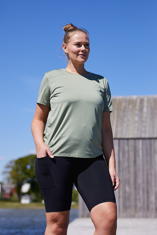 Careless Trenings t-skjorte Active loose fit T-shirt - Green