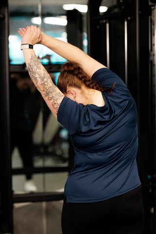 Careless Trenings t-skjorte Active loose fit T-shirt - Navy