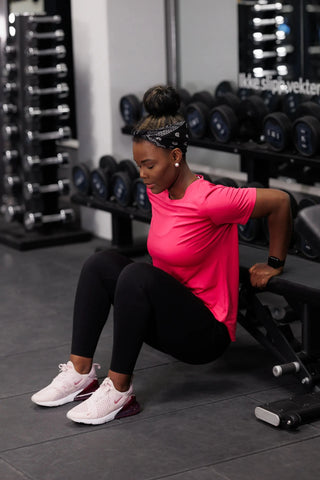 Careless Trenings t-skjorte Active loose fit T-shirt - Pink