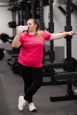 Careless Trenings t-skjorte Active loose fit T-shirt - Pink