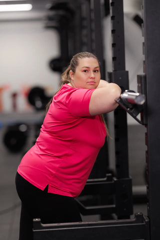 Careless Trenings t-skjorte Active loose fit T-shirt - Pink