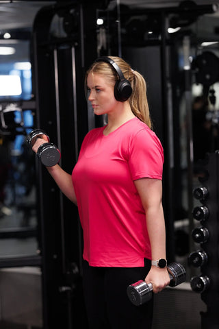 Careless Trenings t-skjorte Active loose fit T-shirt - Pink