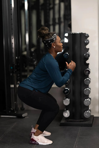 Careless Treningsgenser Active loose fit long sleeve - Navy