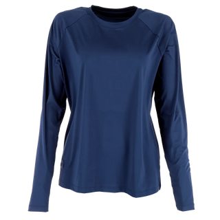 Careless Treningsgenser Active loose fit long sleeve - Navy