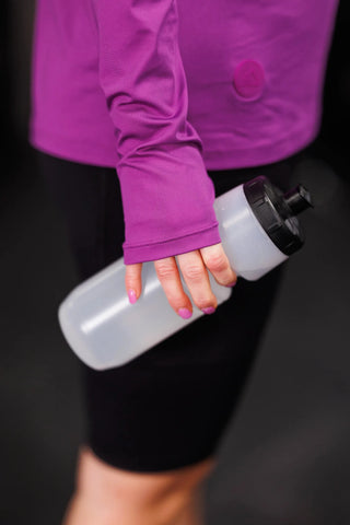 Careless Treningsgenser Active loose fit long sleeve - Violet