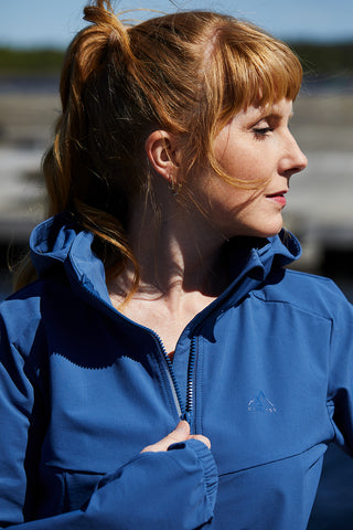 Careless Treningsjakke Active jacket - Ensign Blue