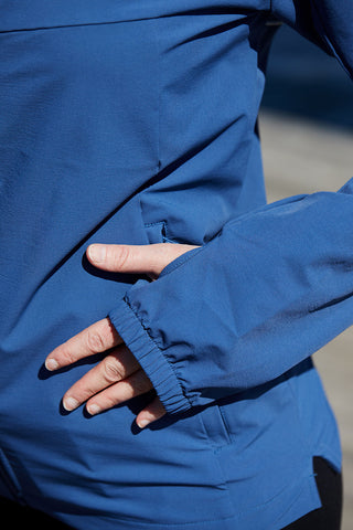 Careless Treningsjakke Active jacket - Ensign Blue