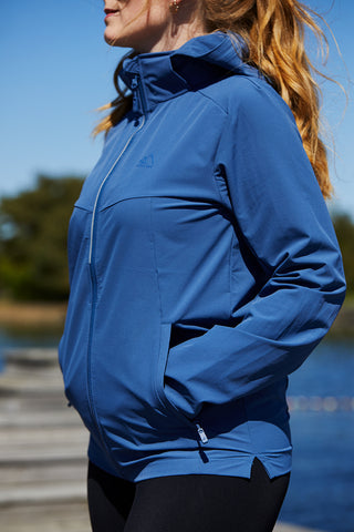 Careless Treningsjakke Active jacket - Ensign Blue