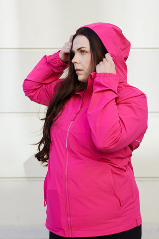 Careless Treningsjakke Active Jacket - Pink Peacock