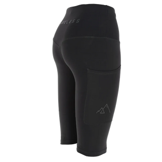 Careless Treningsshorts Active shape midi biker shorts - Black